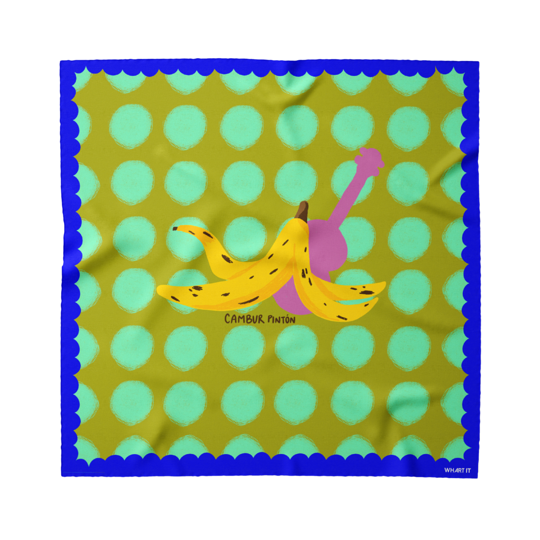 Cambur Pintón Silk Scarf